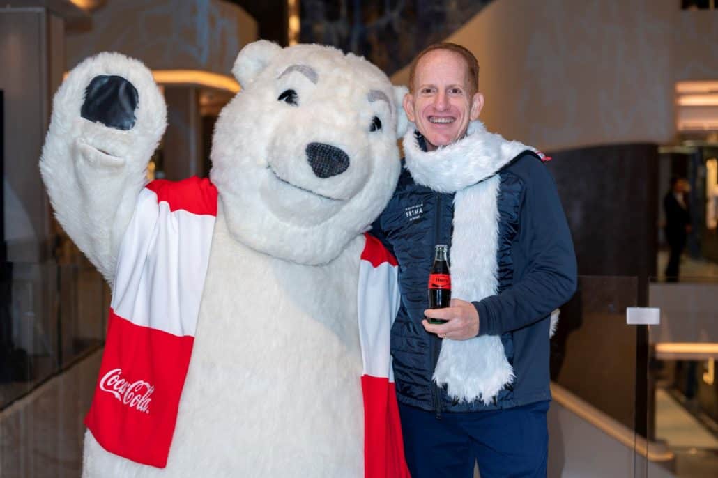 norwegian cruise line coca cola polar bear