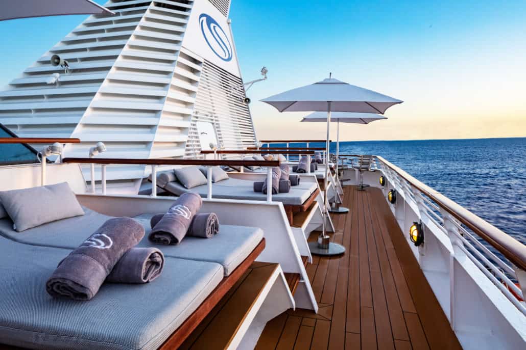 seadream yacht club upper deck