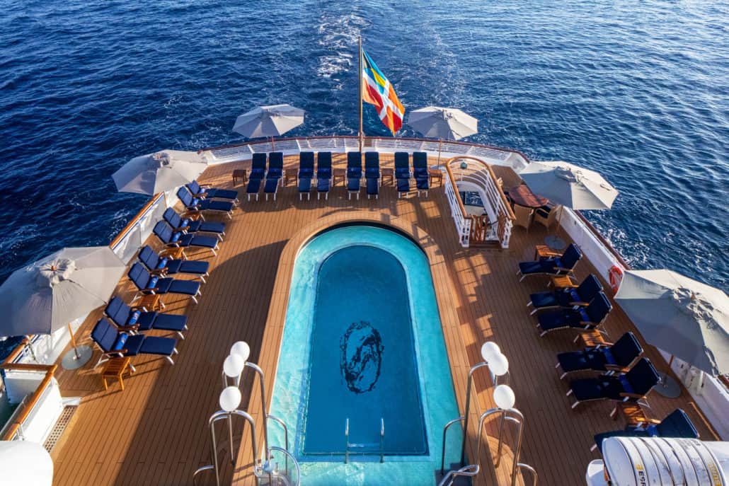 seadream yacht club pool