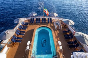 seadream yacht club pool