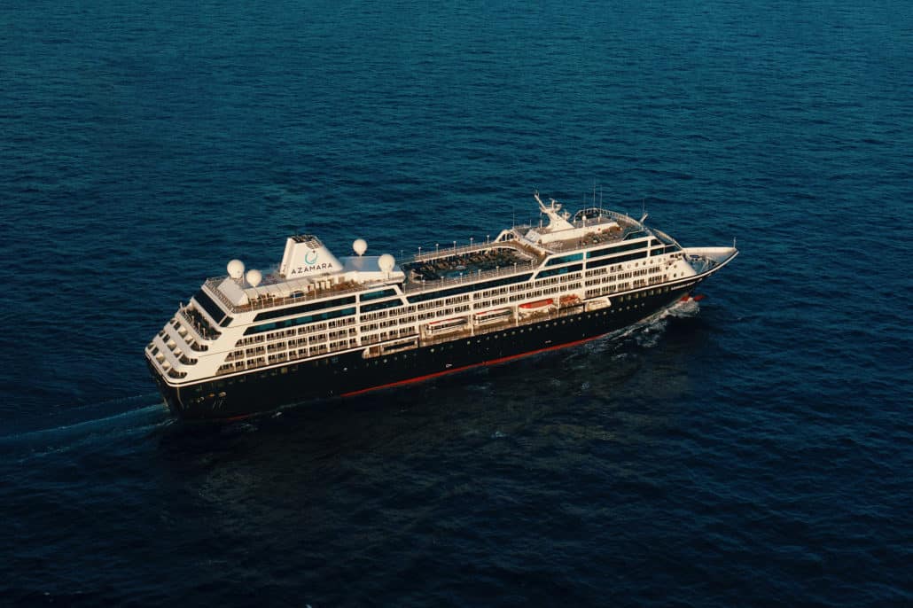 azamara ship at sea