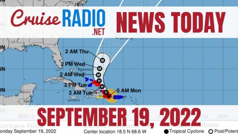 cruise news today september 19 2022