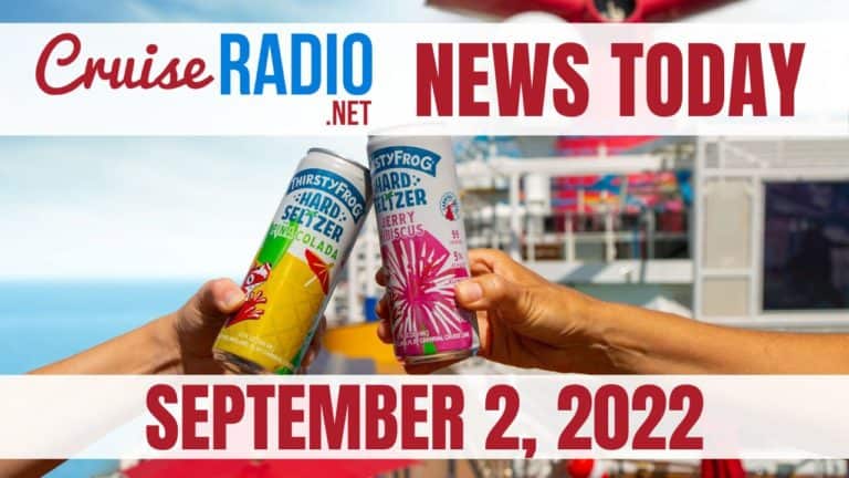 cruise news today september 2 2022