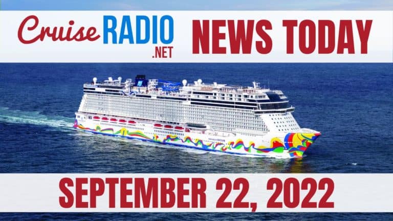 cruise news today september 22 2022