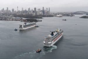 carnival splendor P&O pacific adventure sydney australia