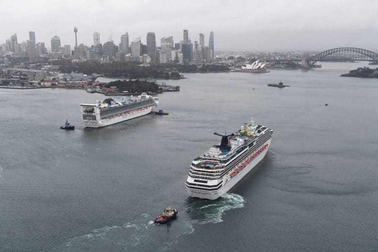 carnival splendor P&O pacific adventure sydney australia
