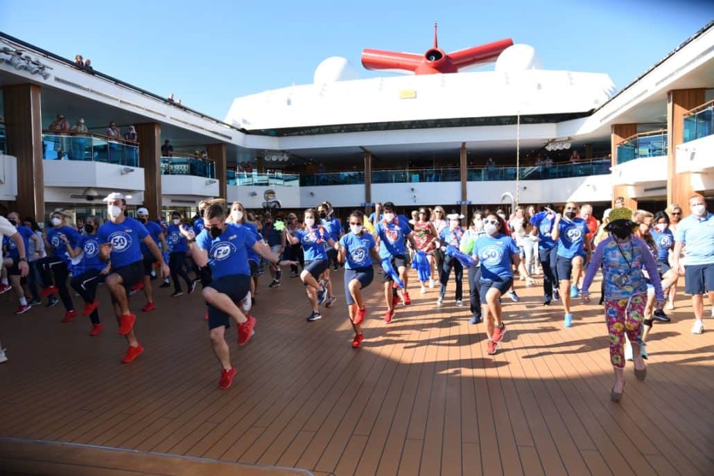 carnival splendor sail away party