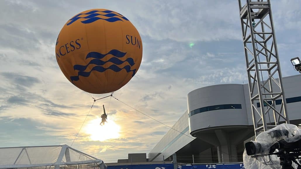 sun princess hot air balloon