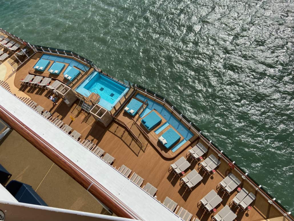 norwegian prima infinity beach pool