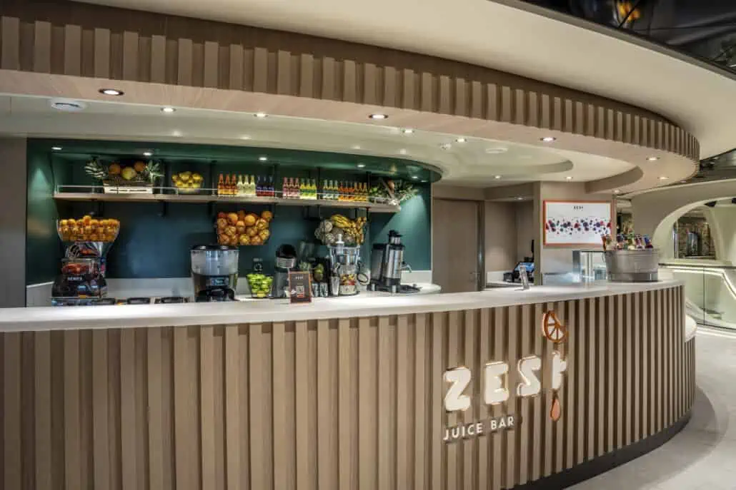 Front view of Zest Juice Bar 