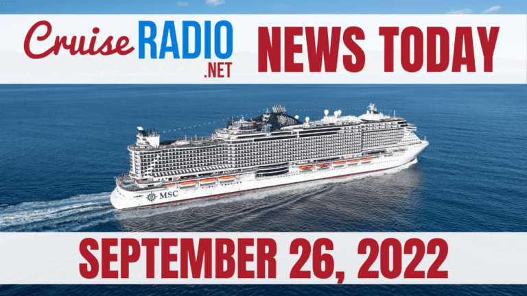 cruise news today september 26 2022