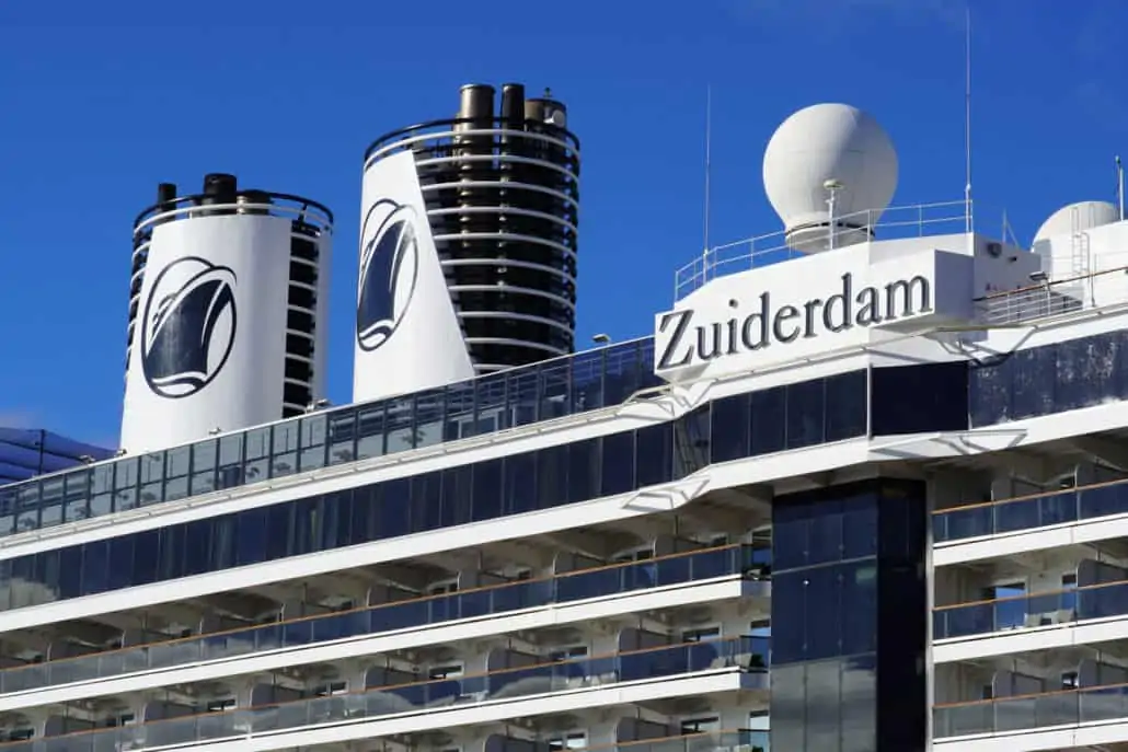 Holland America's Zuiderdam in San Diego