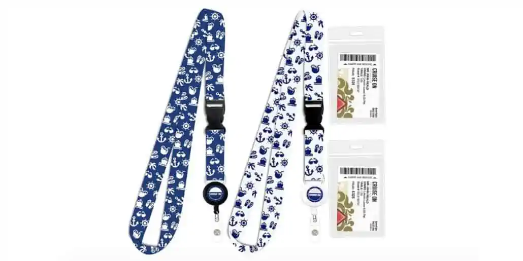 cruise packing list lanyard