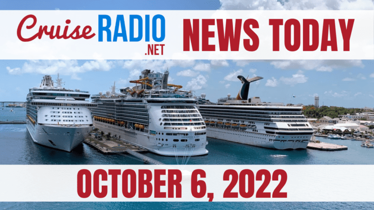 cruise news today October 6 2022