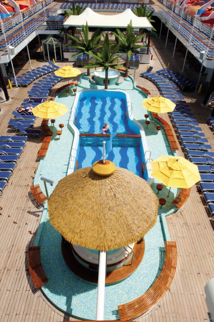 Lido Deck at Carnival Ecstasy