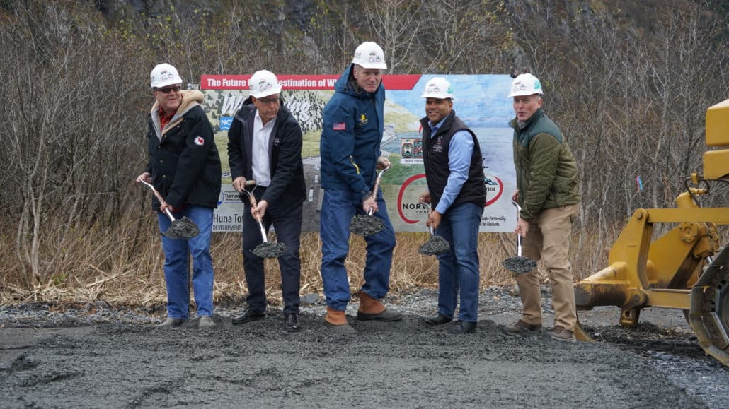 whittier alaska new cruise dock groundbreaking