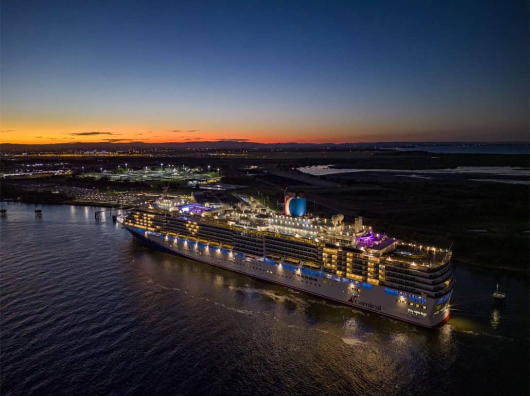 Latest Carnival Cruise Ship Arrives in Australia