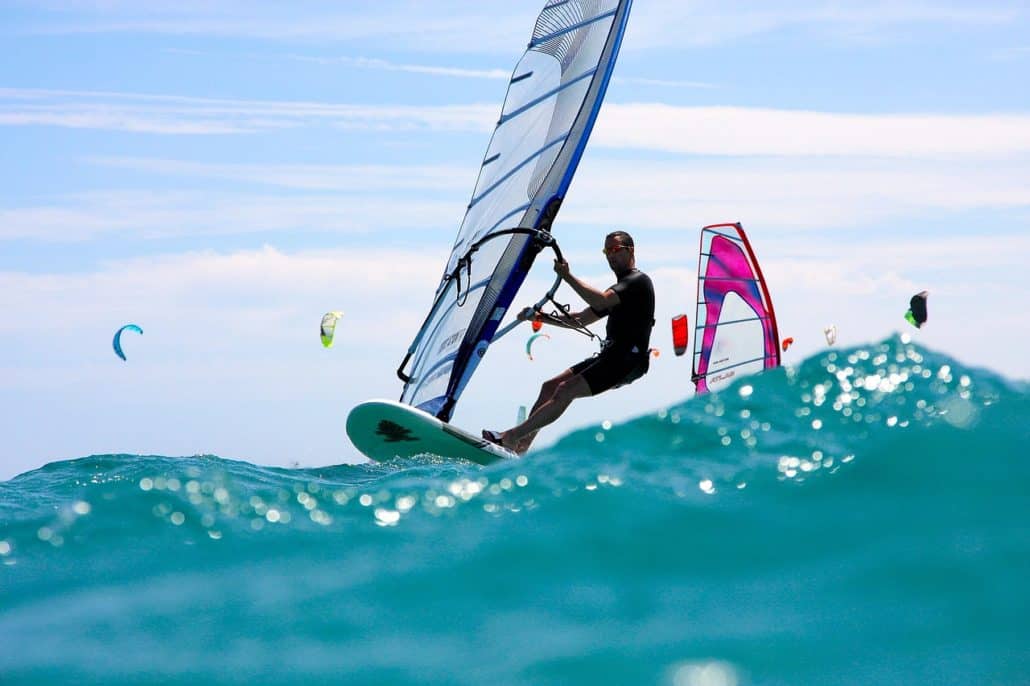 Windsurfing, considered on the best water sports