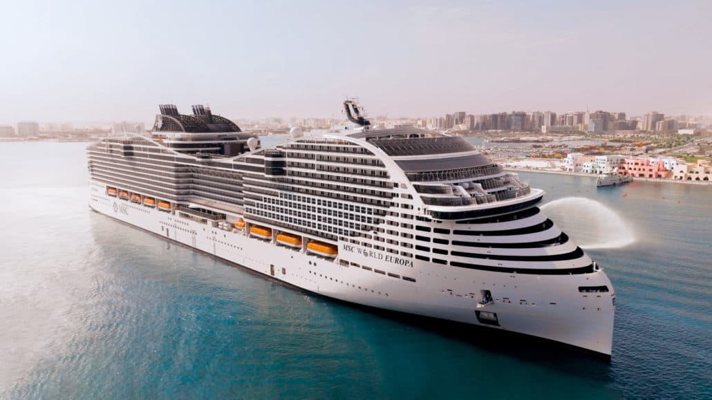 msc cruise ship world europa