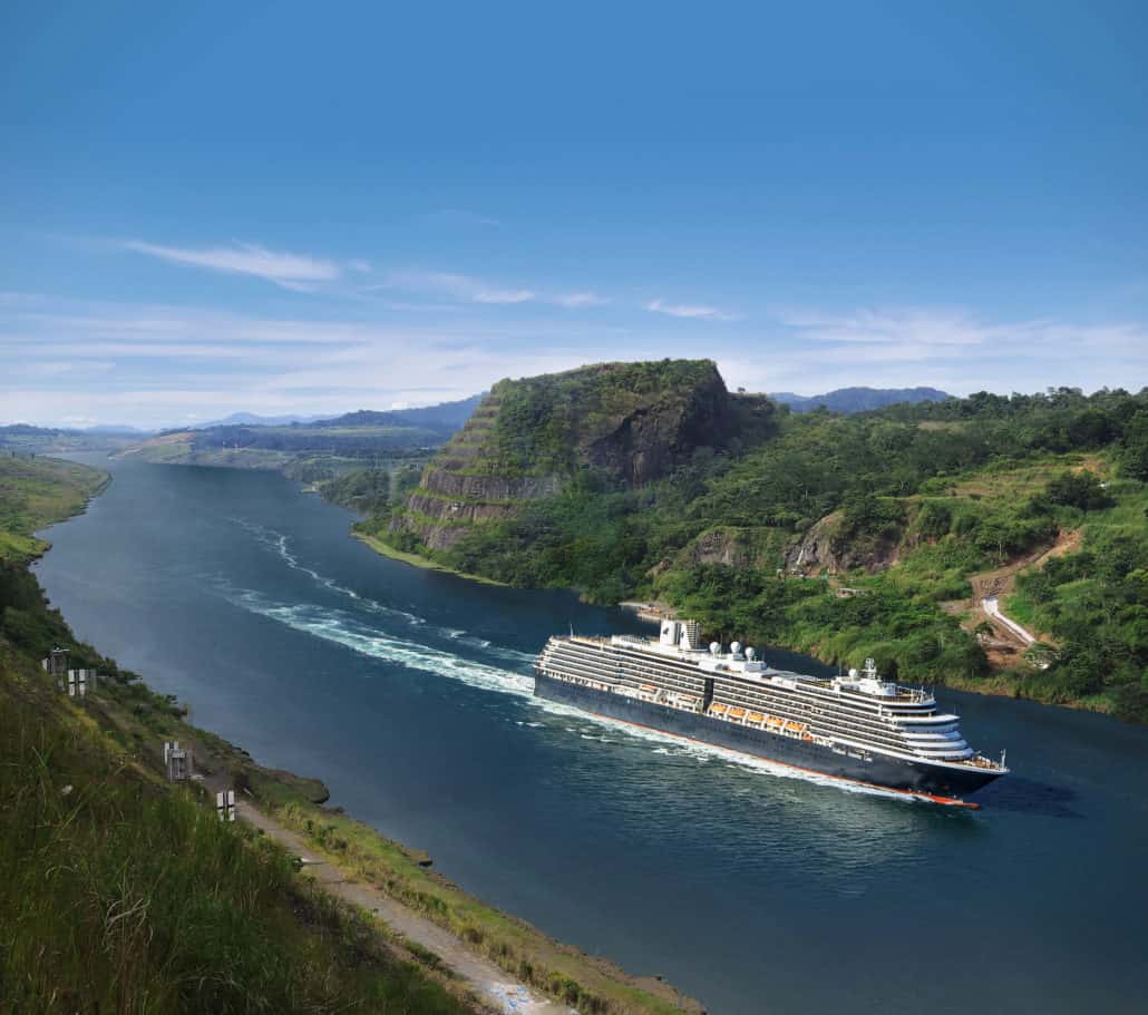 holland america cruise ship panama canal