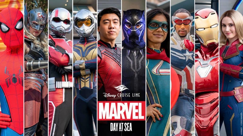 marvel day at sea disney dream