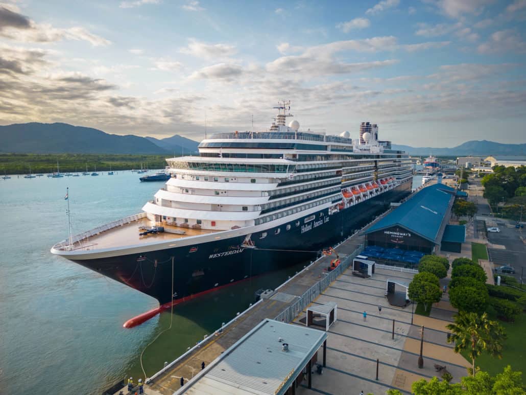 holland america westerdam cairns australia