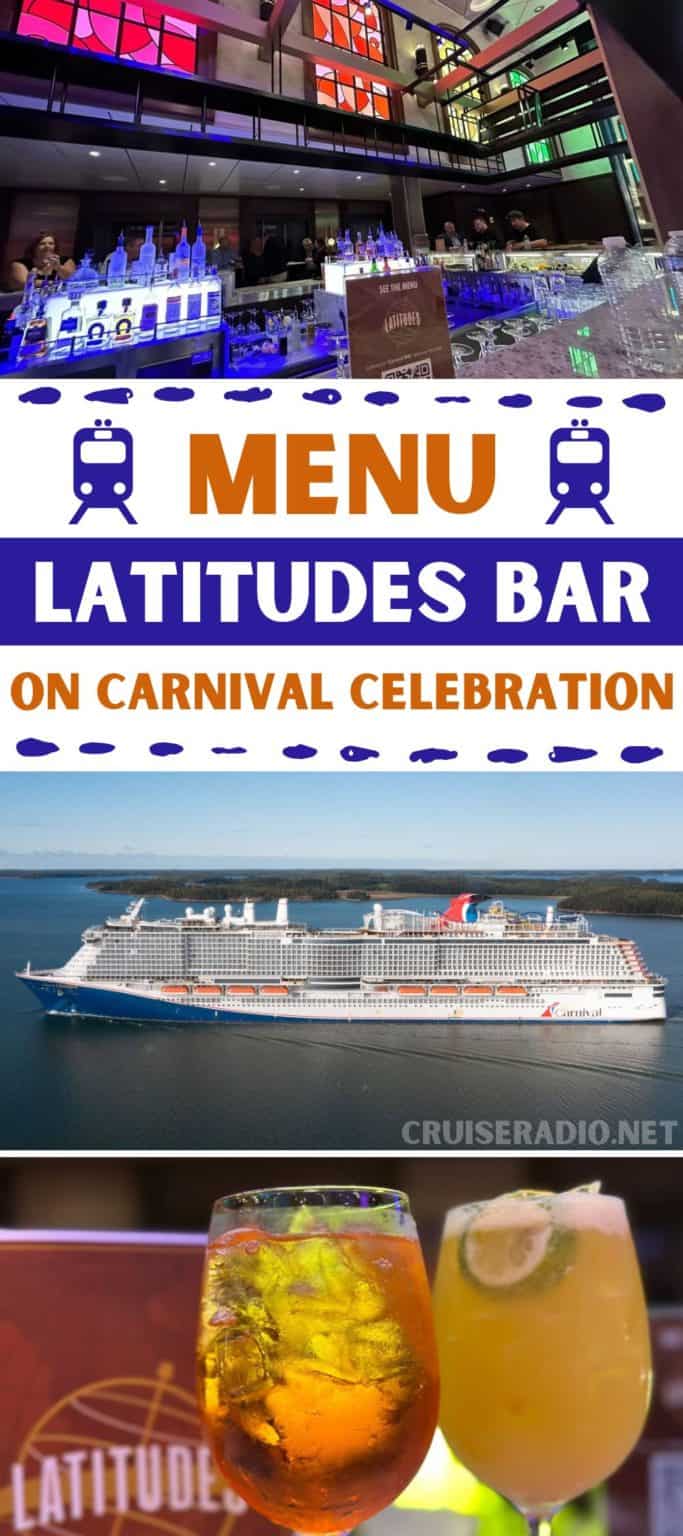 Latitudes Bar Menu on Carnival Celebration swedbank.nl