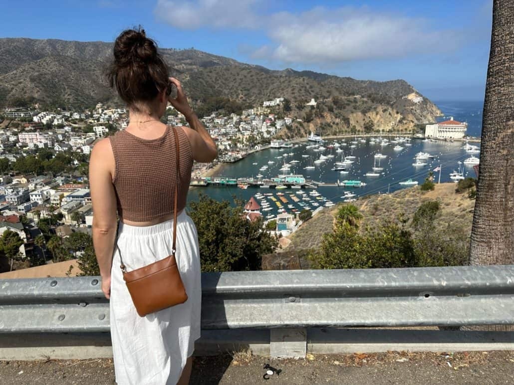 View of Catalina Island,  California