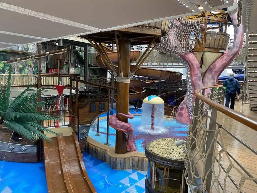 Pirates Cove Aquapark at MSC Seascape