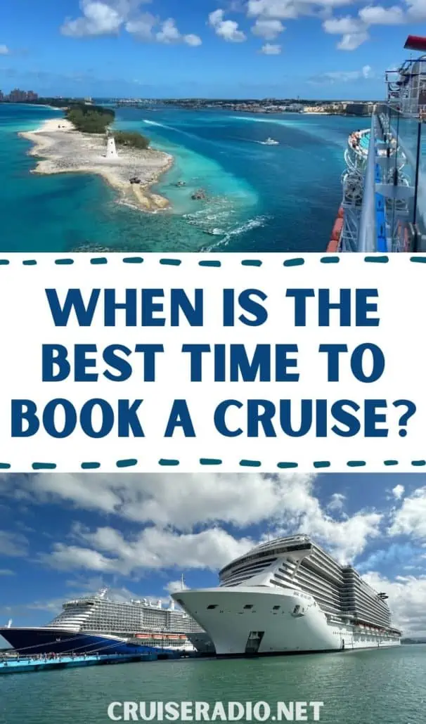 What month is the best month to book a cruise?