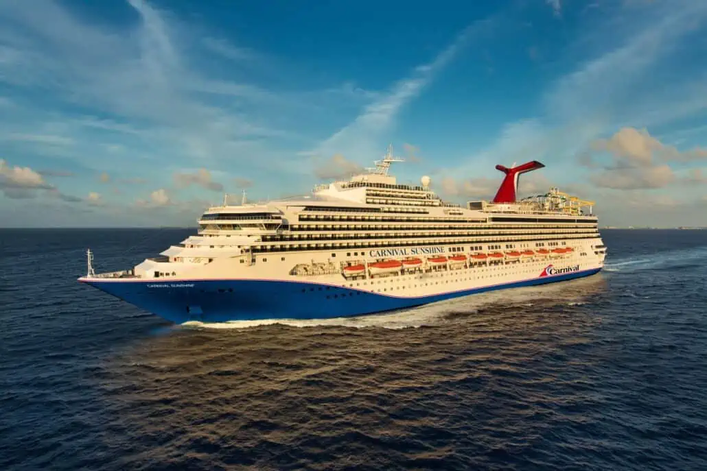 First Round of 2025 Carnival Sunshine Itineraries From Norfolk Open For