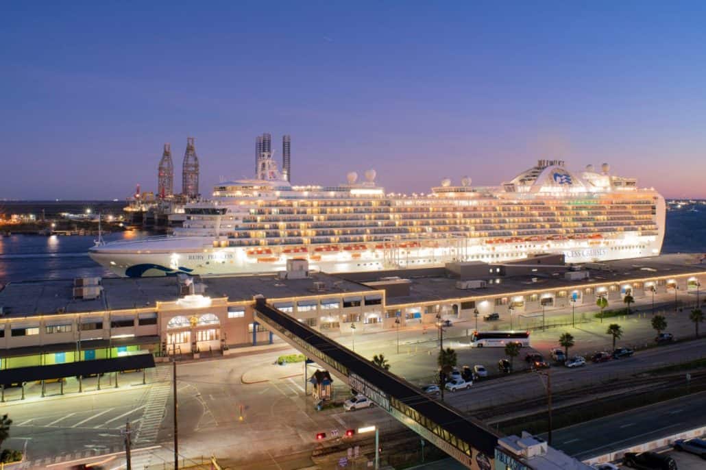 ruby princess cruise terminal galveston