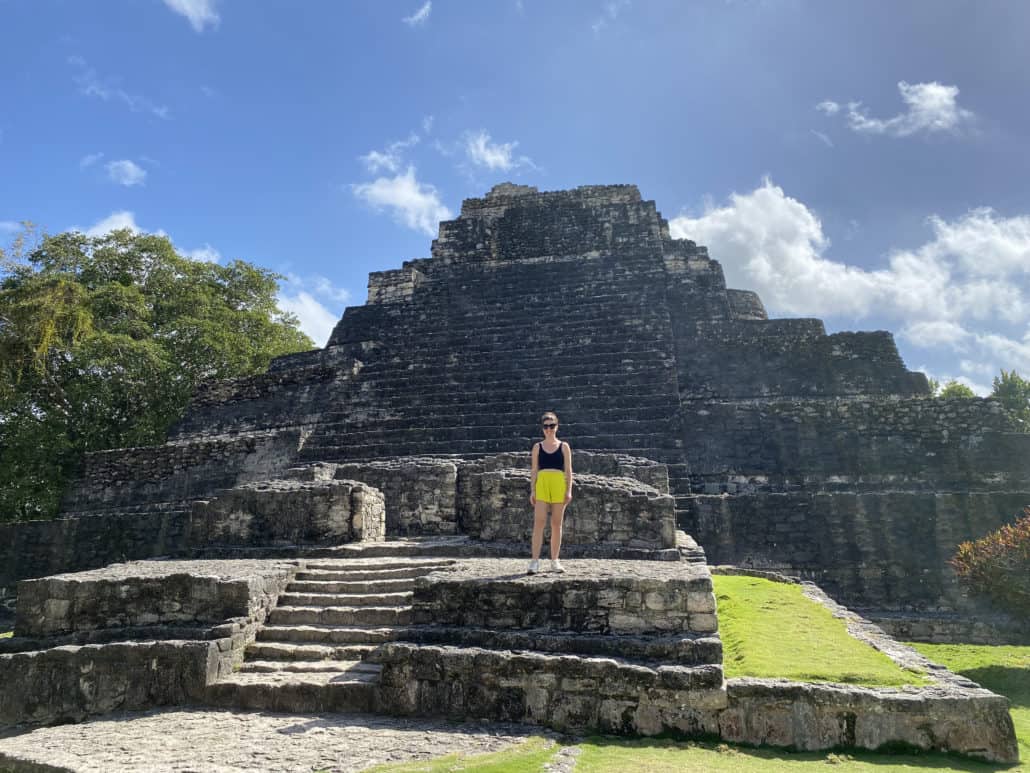 Chacchoben archaeological site mexico