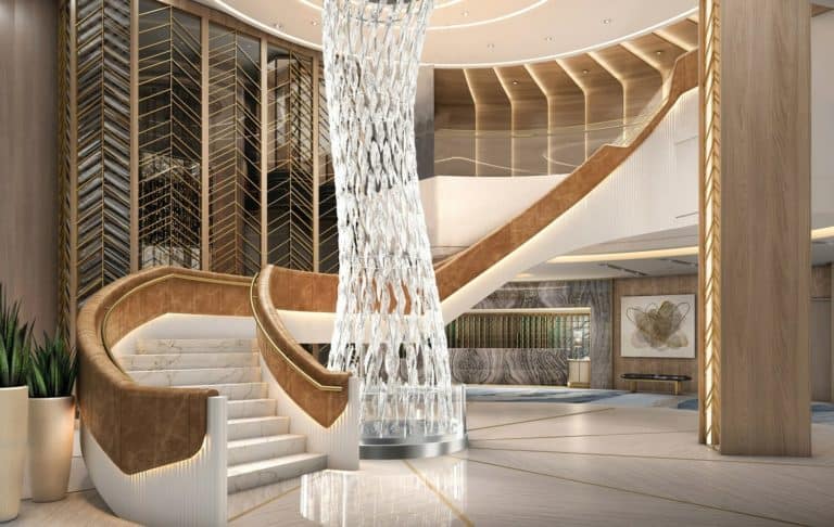 oceania cruises allura grand staircase