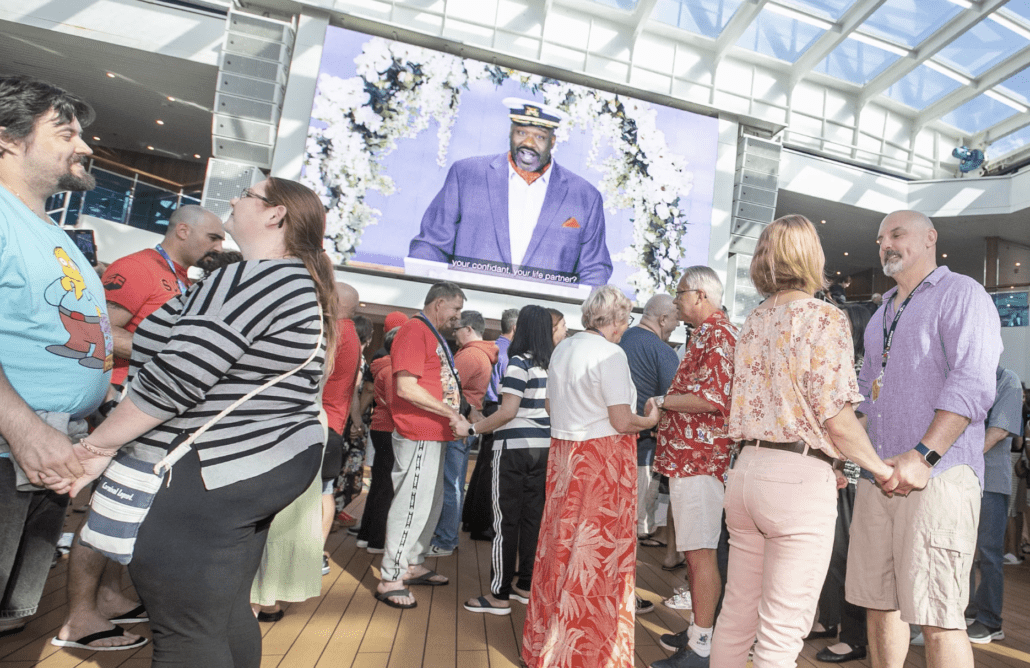 carnival cruise line vow renewal valentine's day