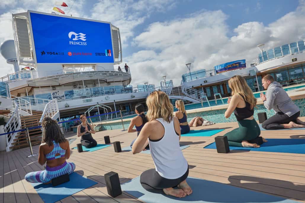 xponential fitness yoga class princess cruises