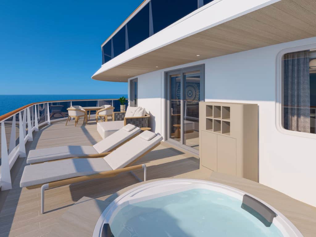 explora journeys oceanfront residences balcony