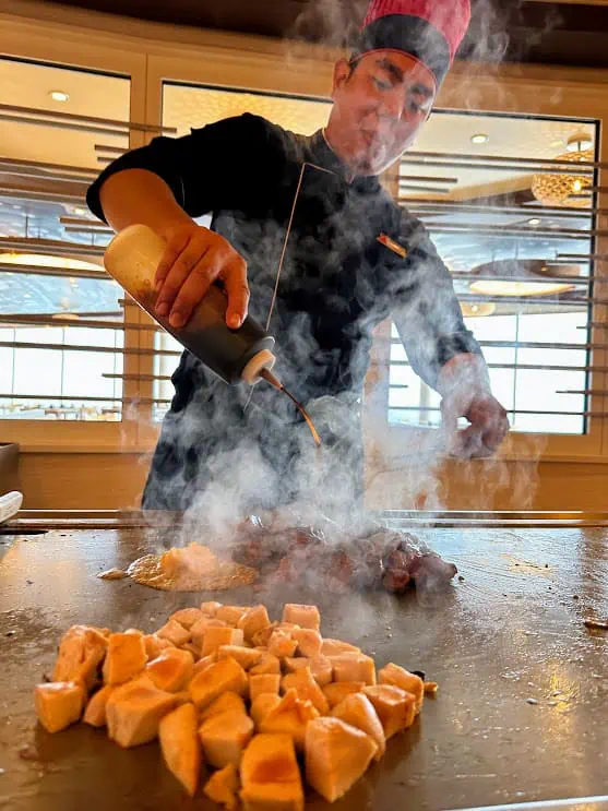 Bonsai Teppanyaki on Carnival Celebration