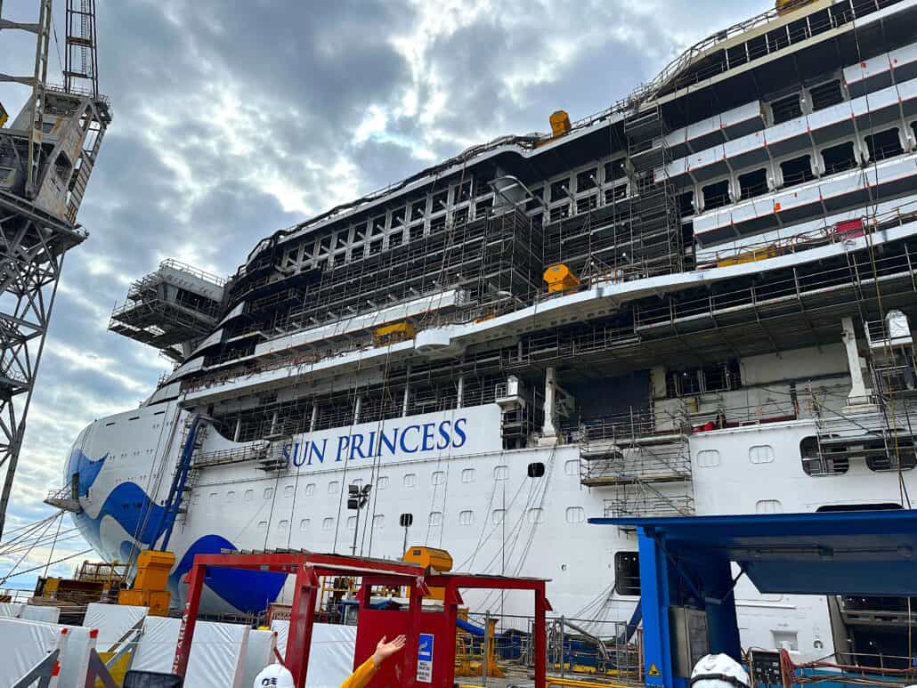 SUN PRINCESS SHIPYARD 1