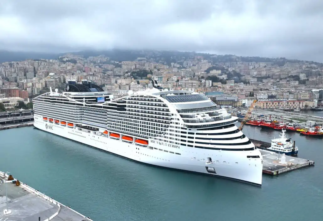 MSC World Europa Begins Sailing in the Mediterranean