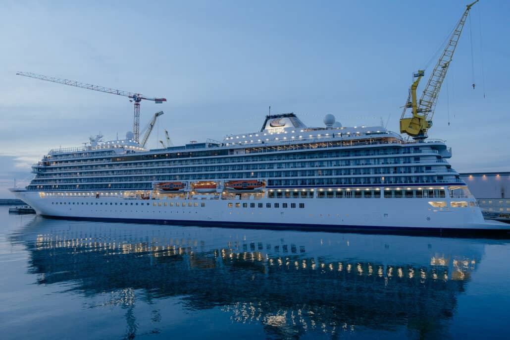 viking saturn delivery fincantieri shipyard italy