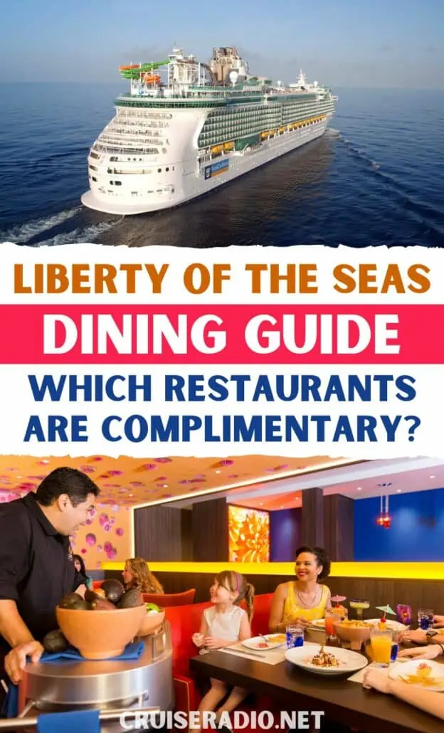 liberty of the seas dining guide