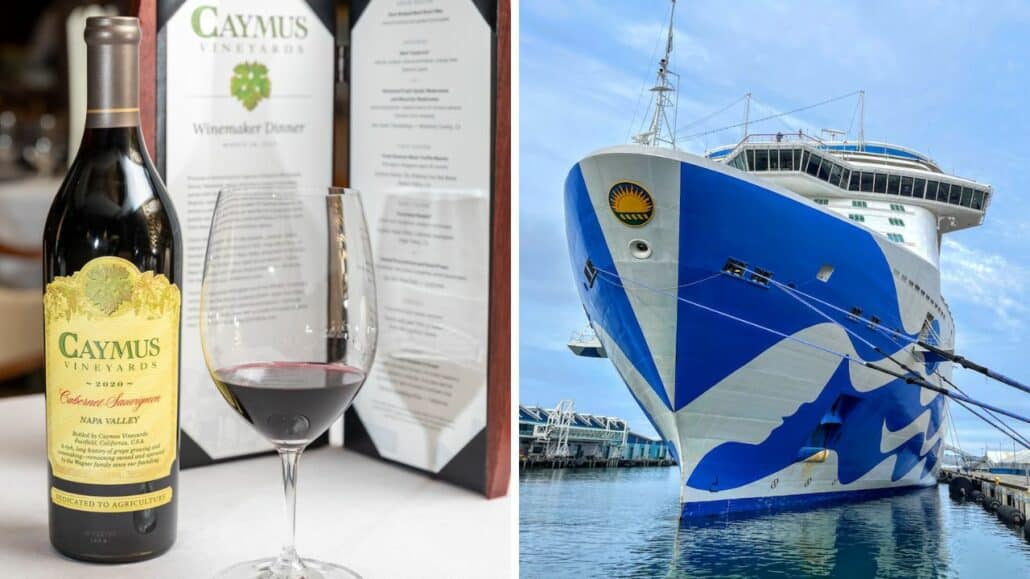princess cruises winemaker's dinner