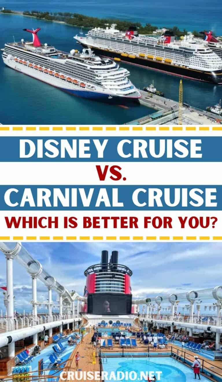 Disney Cruise vs. Carnival Cruise Which is better for you?