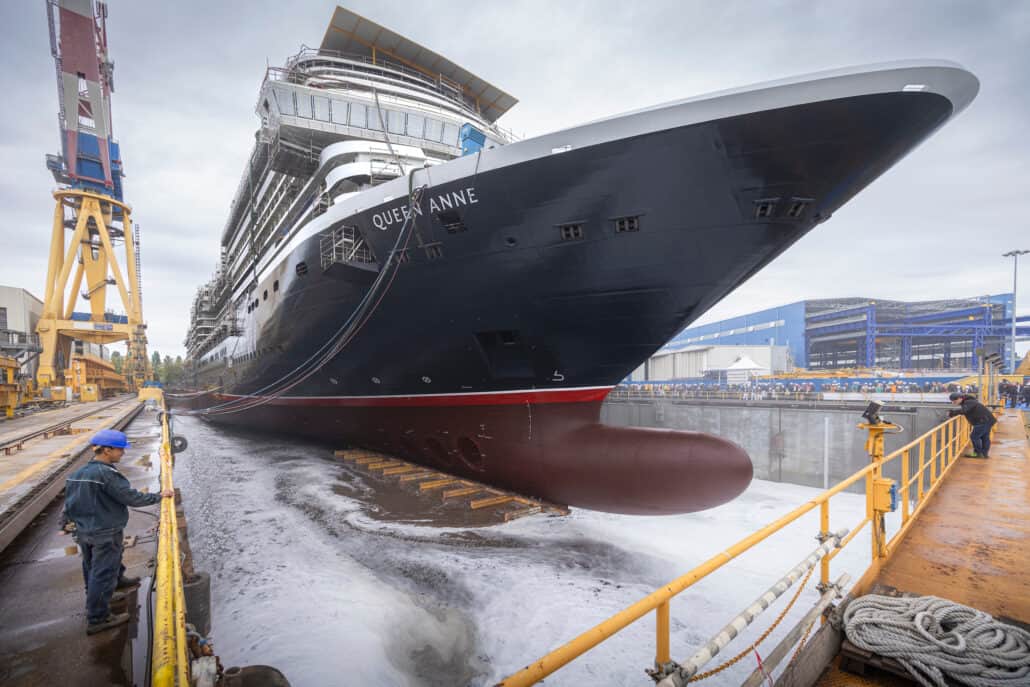 Cunard Floats Out Queen Anne & Plans Celebrations