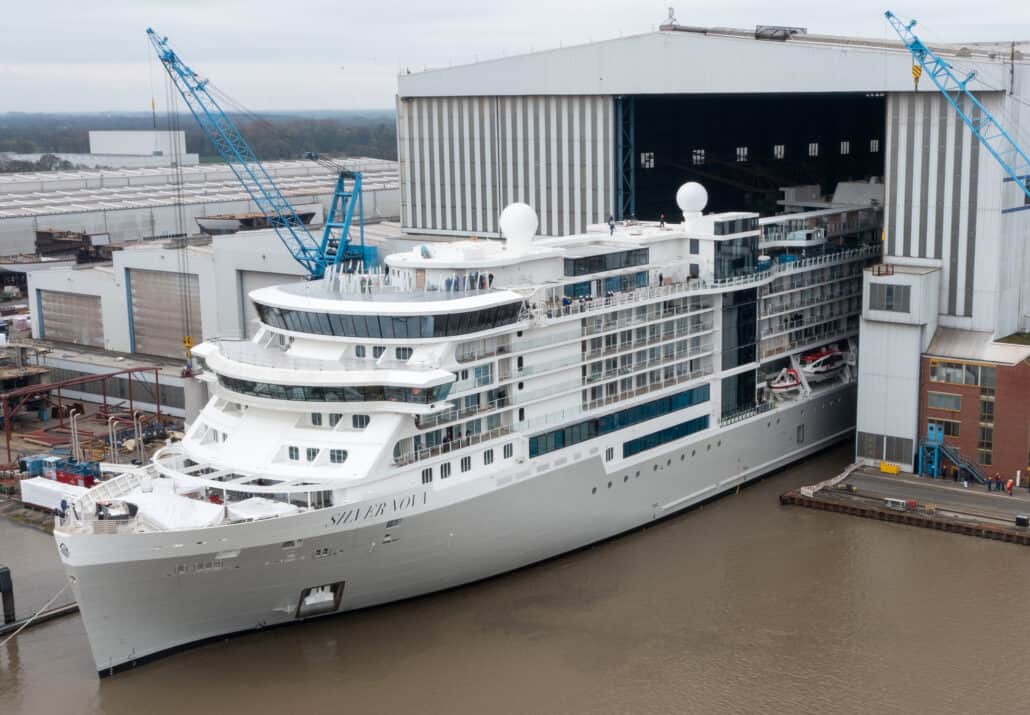 silver nova meyer werft shipyard germany