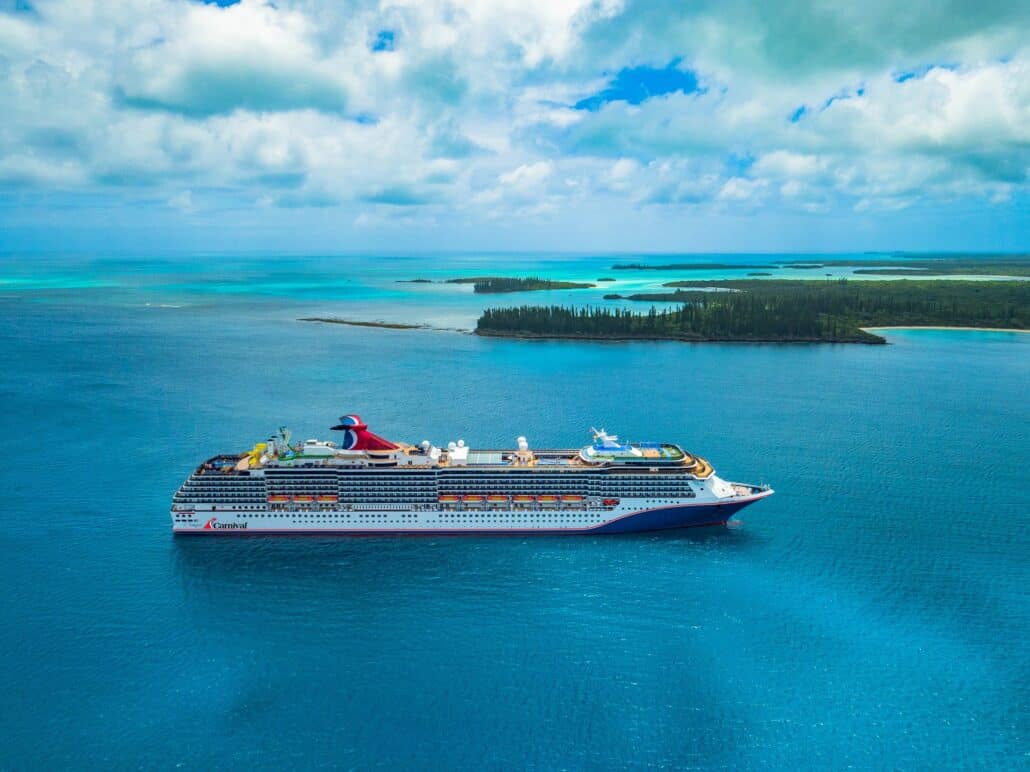 carnival spirit aerial exterior