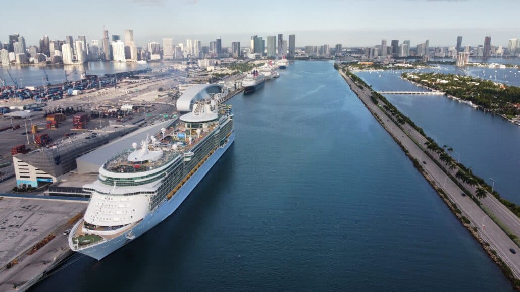 portmiami florida multiple ships travel agent