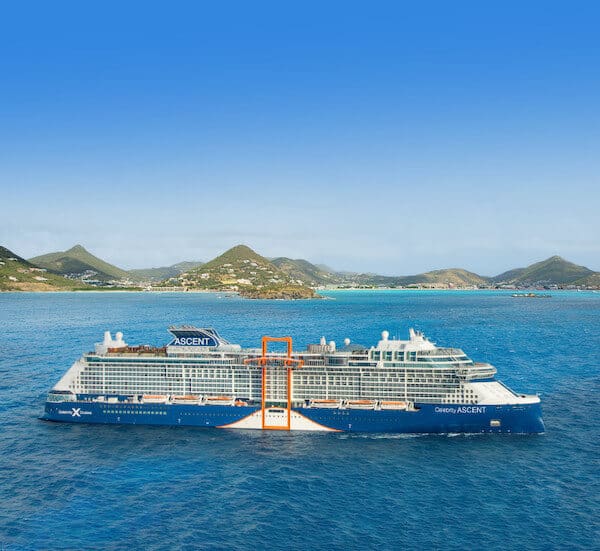 Celebrity Ascent in the Caribbean Celebrity Cruises newest ship launching Fall 2023