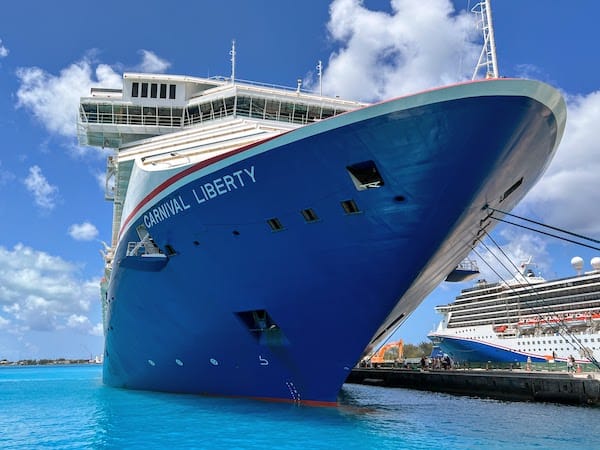 Exterior of Carnival Liberty